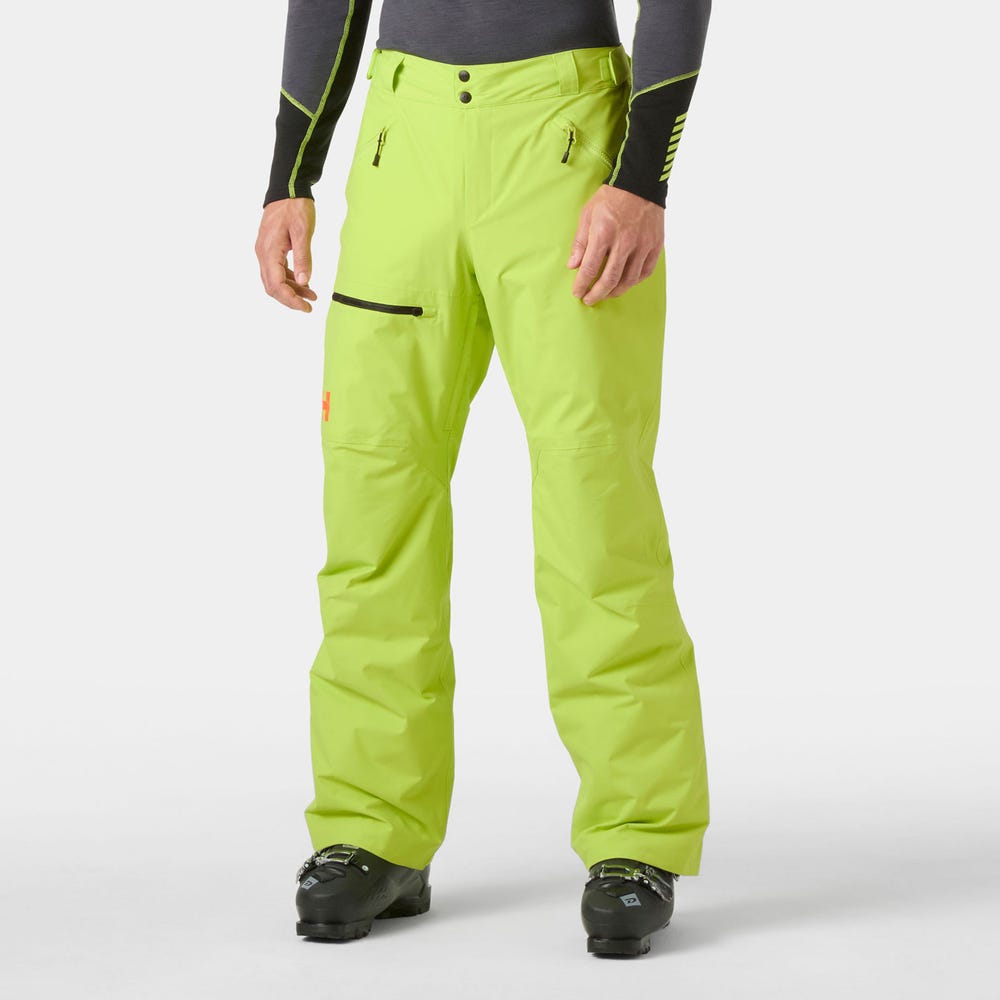 Men's Insulated Cargo Ski Pants - Violet