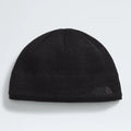 Ribbed Knit Beanie - Black Heather