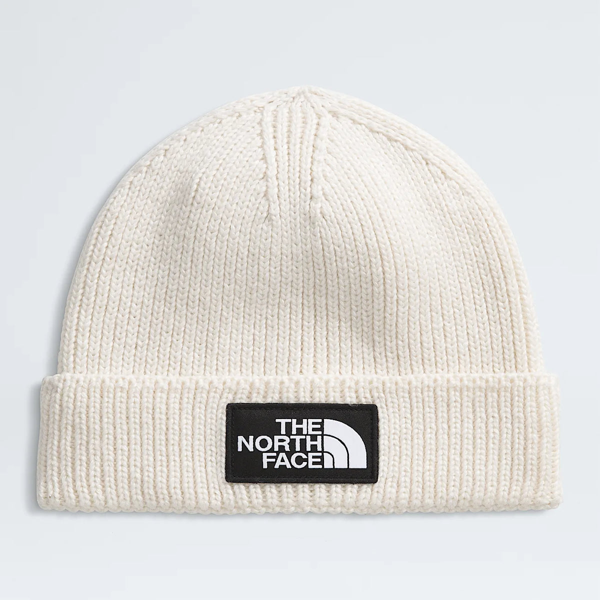 Cuffed Knit Beanie - Cream