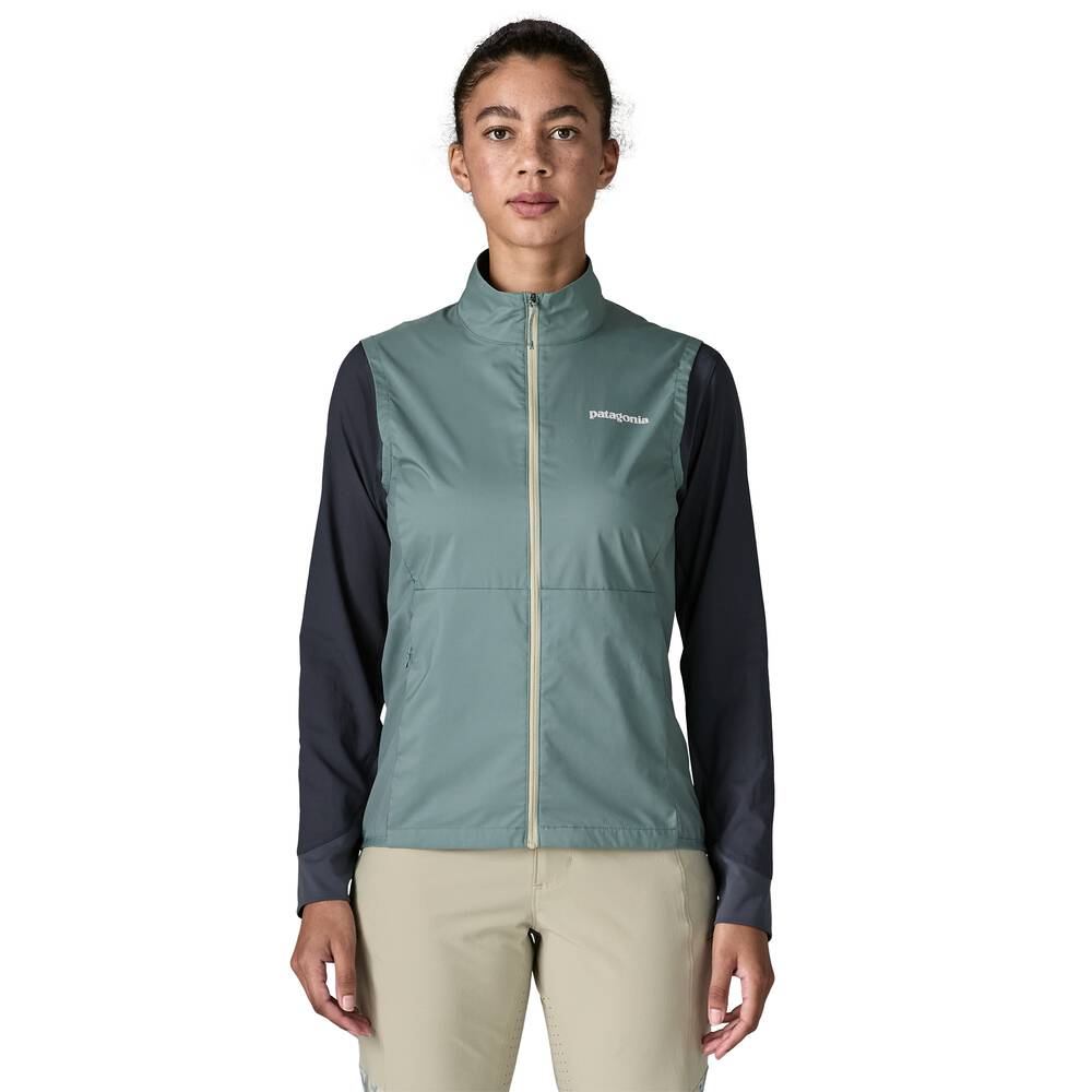 Women's Packable Cycling Vest - Blue