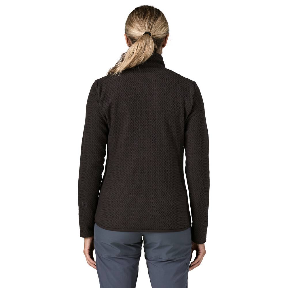 Women's Breathable Technical Fleece Jacket - Black