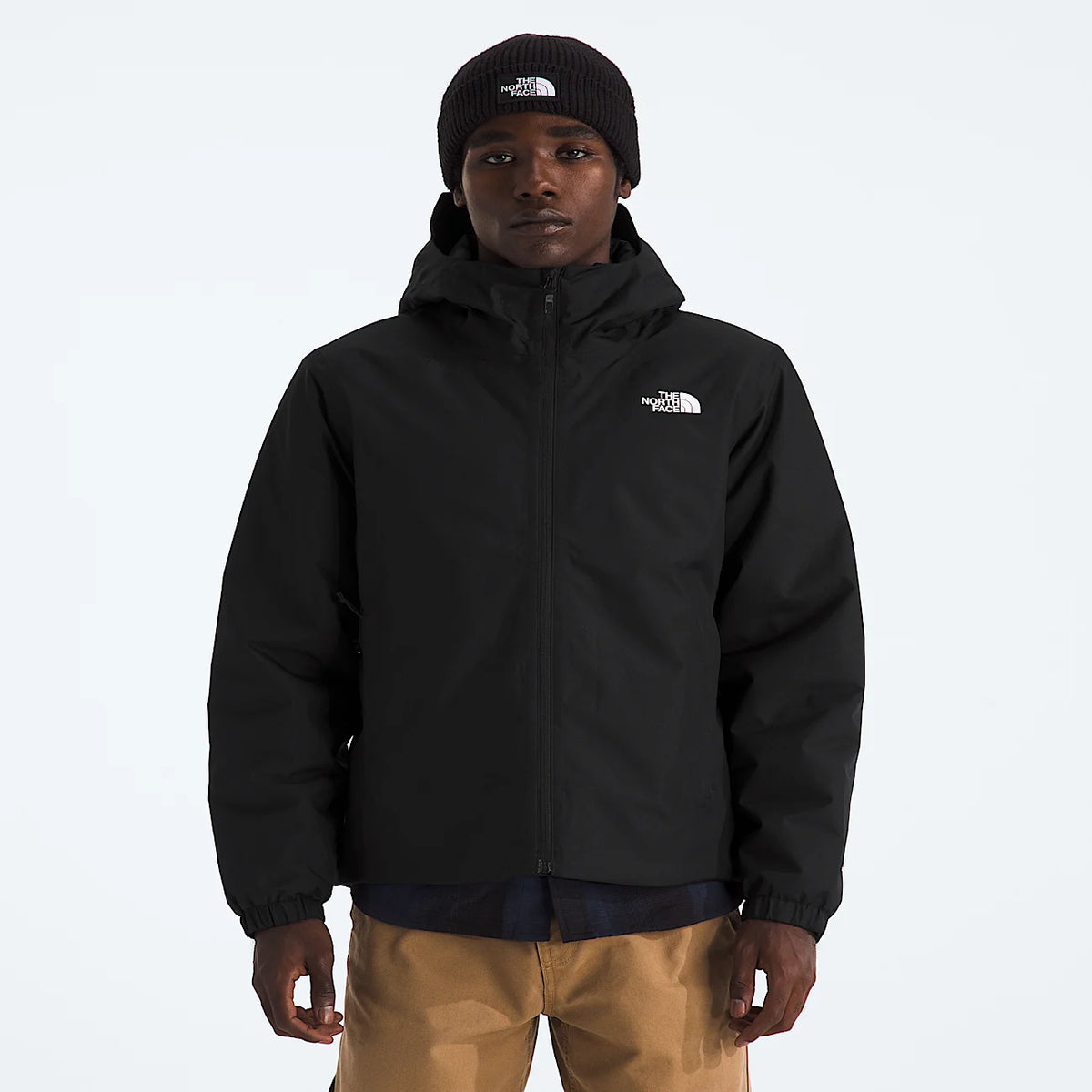 Men's Insulated Waterproof Jacket - Black