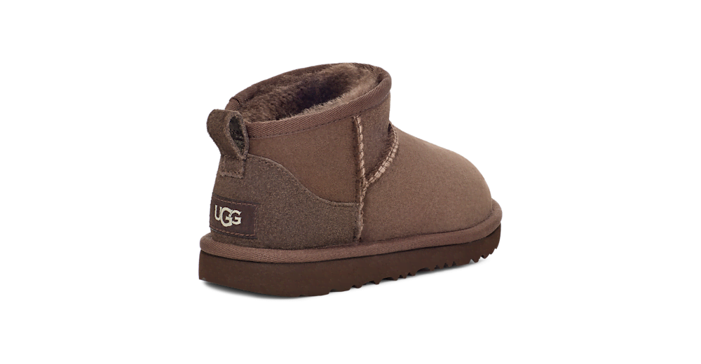 Kids' Low Shaft Sheepskin Boot - Black