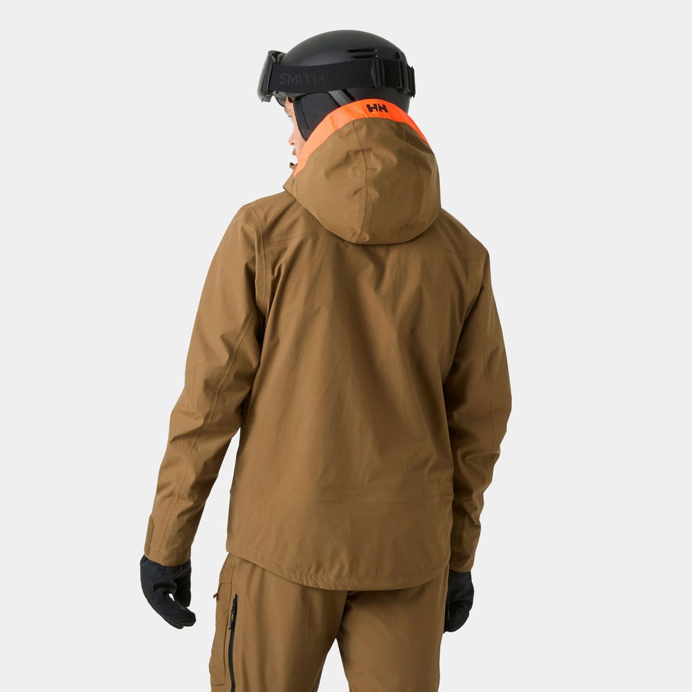Men's 3-Layer Ski Shell Jacket - Green