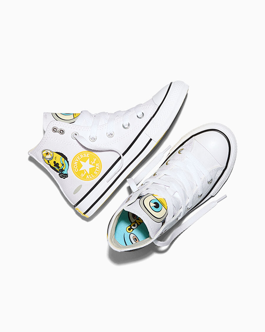 Little Kids' Canvas Character High Top Sneaker - Yellow