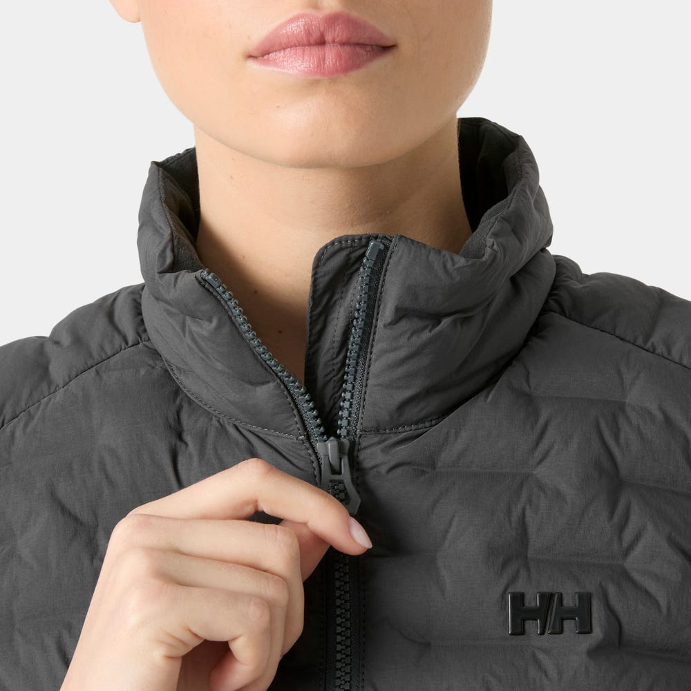 Women's Stretch Insulated Vest - Gray