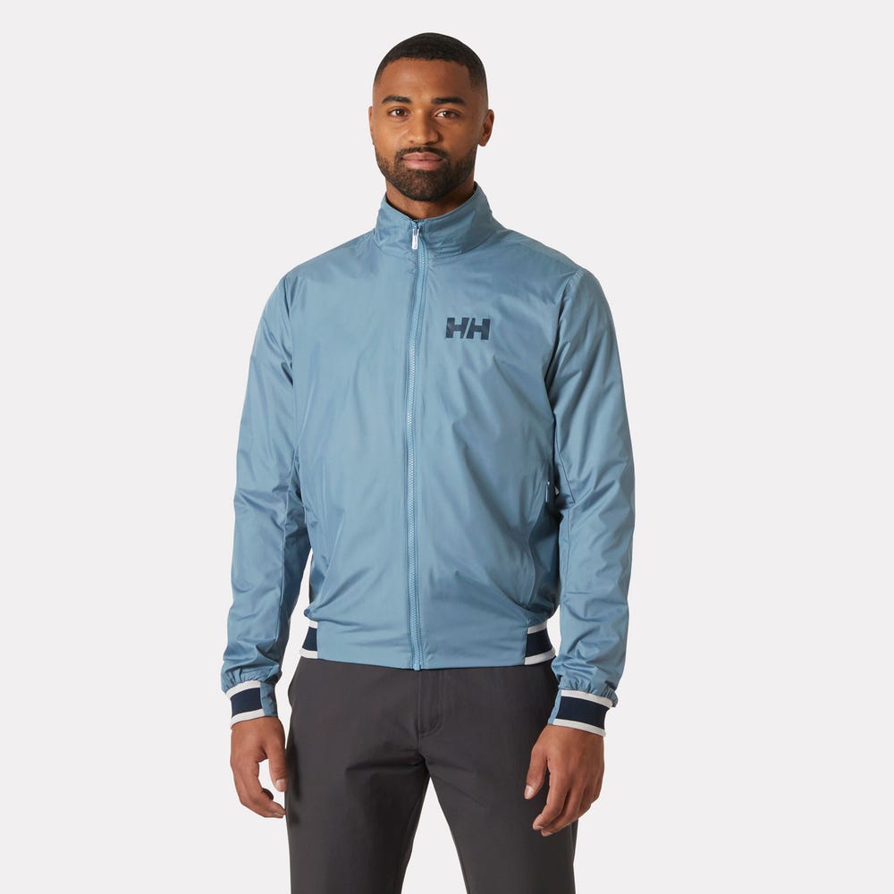 Men's Mesh-Lined Sailing Windbreaker - Navy