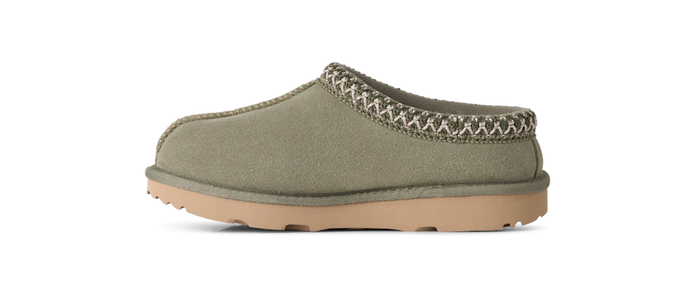 Kids' Suede Slip-On Slipper - Chestnut