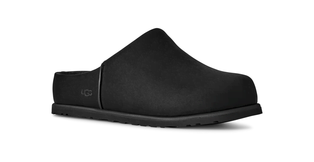 Women's Waterproof Nubuck Clog - Black