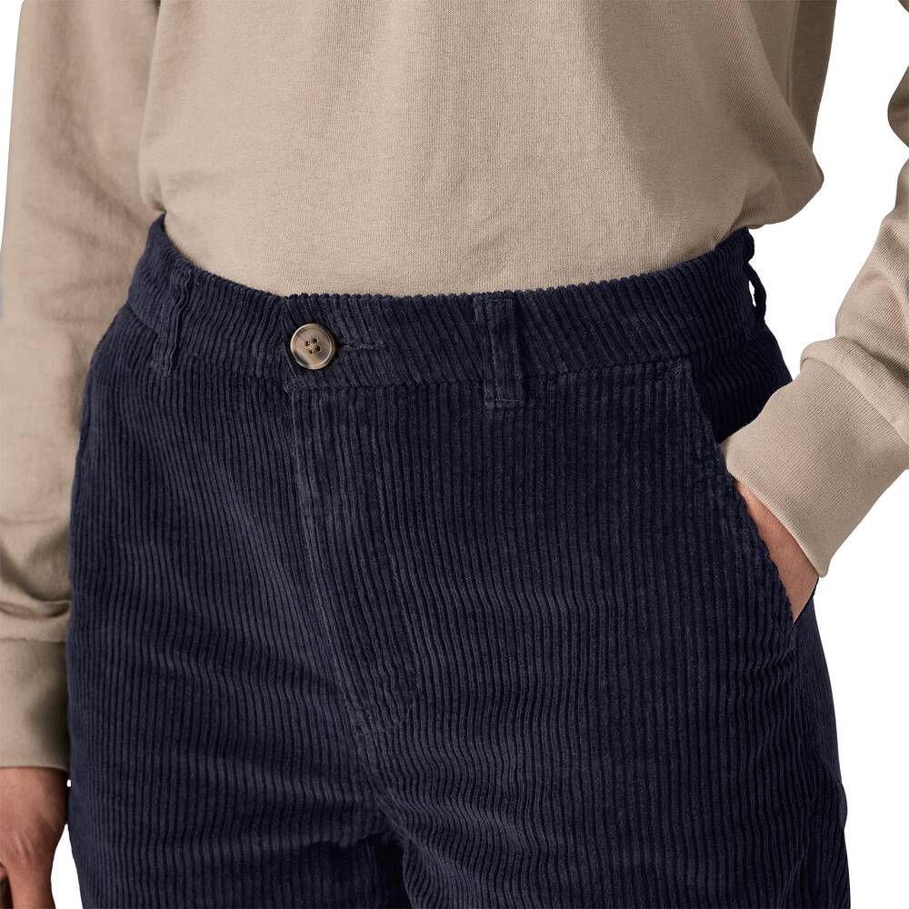 Women's Organic Cotton Corduroy Pants - Beige