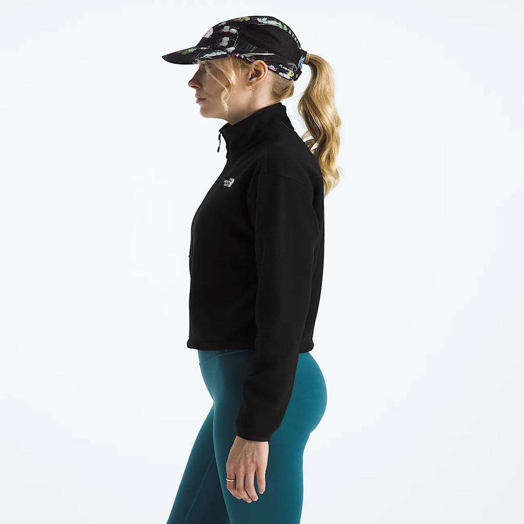 Women's Half-Zip Fleece Jacket - Gray