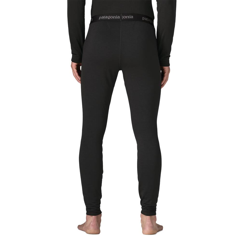Men's Thermal Grid Base Layer Bottoms - Black