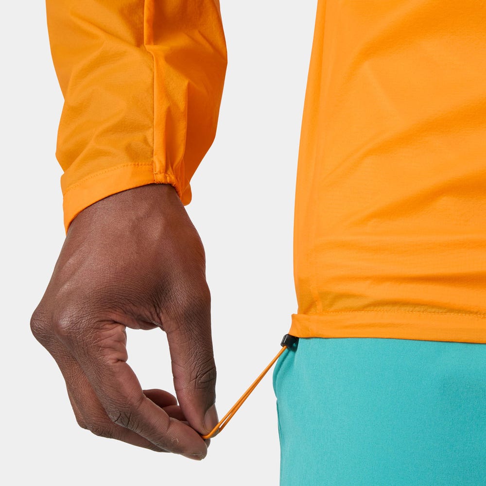 Men's Packable Windbreaker Jacket - Black