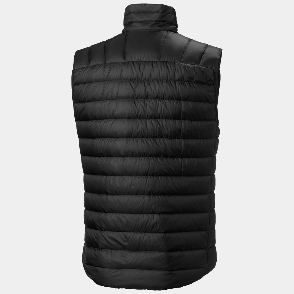 Men's Packable Down Vest - Black