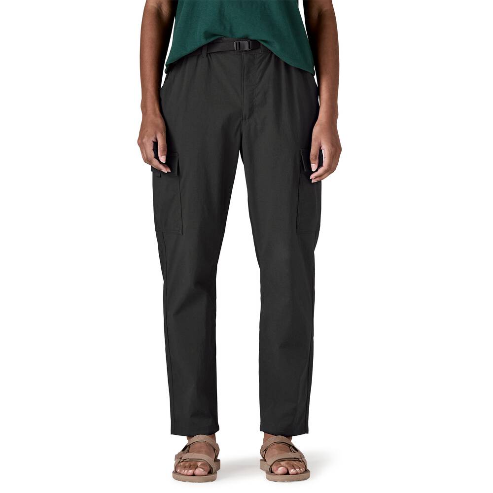 Women's Stretch Cargo Pants - Black
