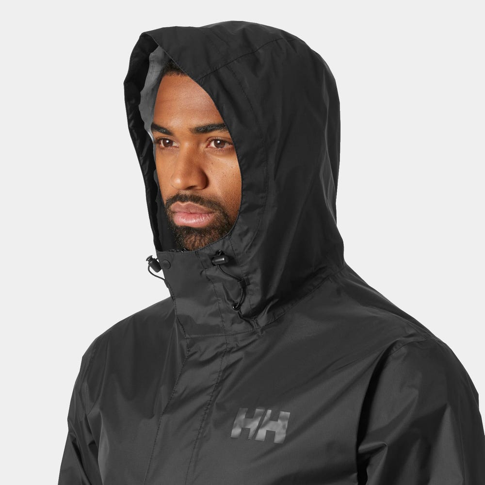Men's Packable Waterproof Shell Jacket - Green