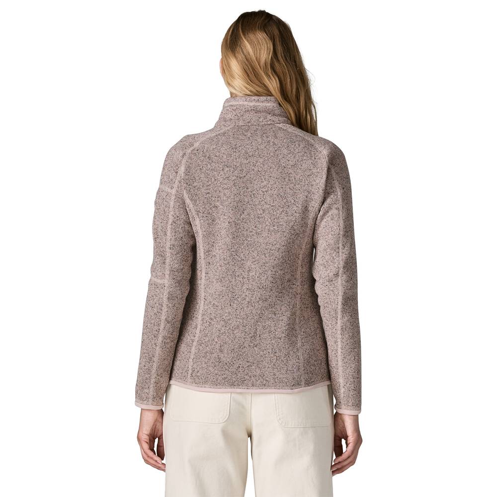 Women's Recycled Knit Fleece Jacket - Black