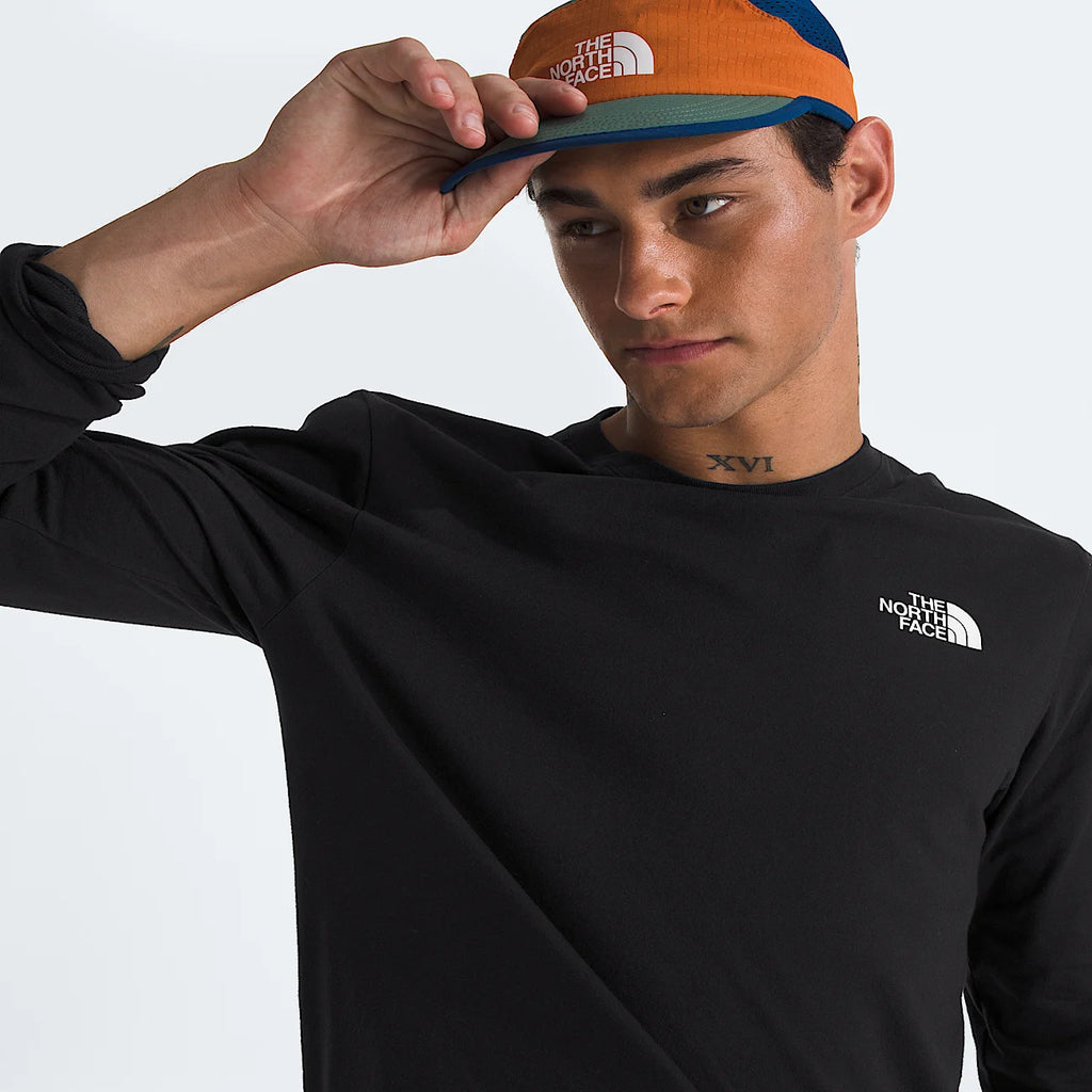 Men's Box Graphic Long Sleeve Tee - Gray