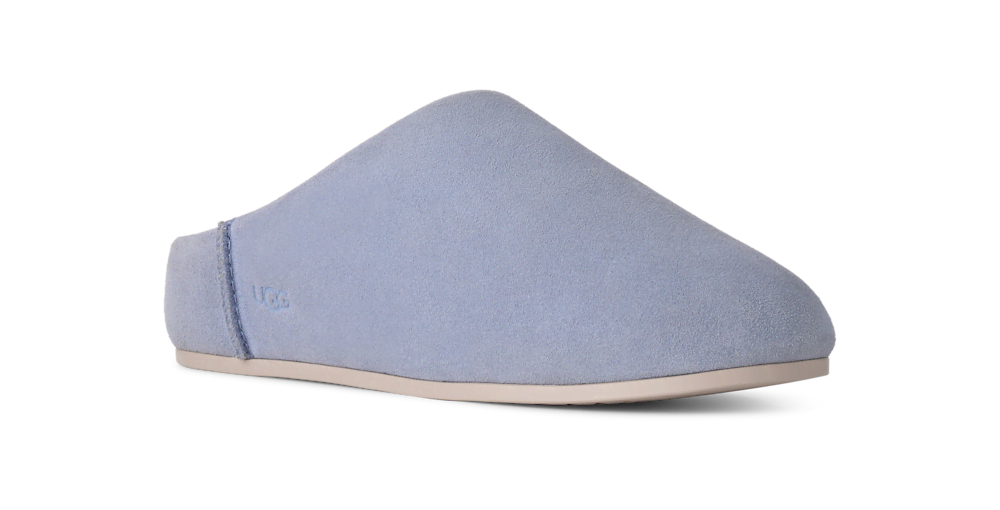 Women's Water-Resistant Suede Slip-On - Black