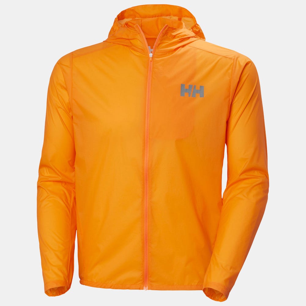 Men's Packable Windbreaker Jacket - Black