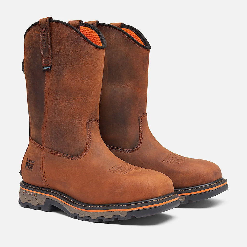 Men's Pull-On Work Boot With Dial Closure