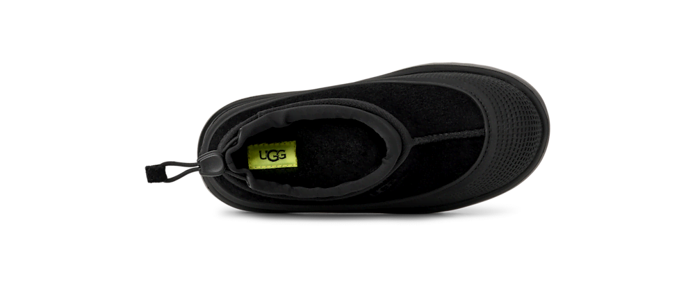 Kids' Waterproof Suede Slip-On Shoe - Black
