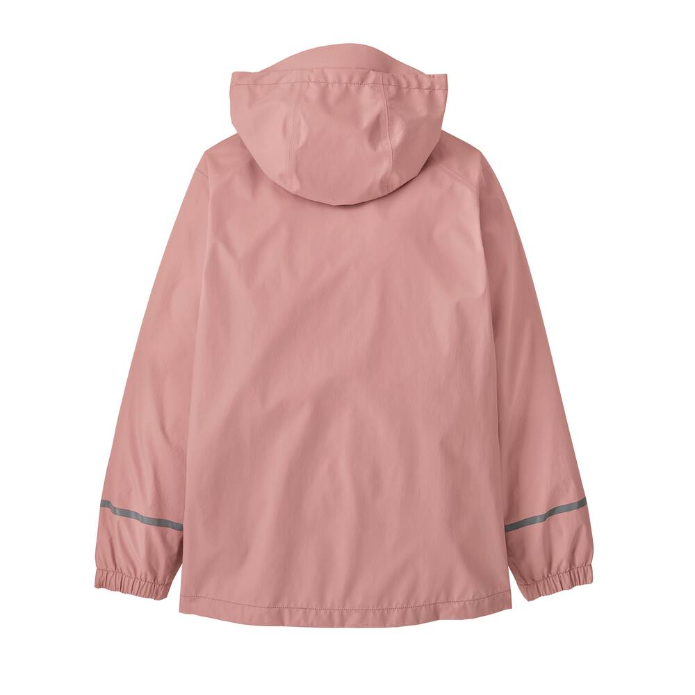 Kids' 3-Layer Waterproof Rain Jacket - Mauve