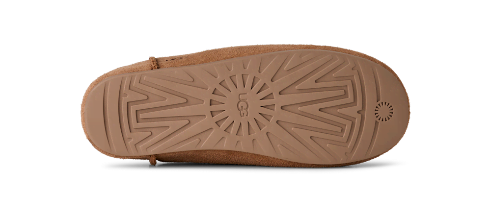 Women's Water-Resistant Suede Slip-On - Black
