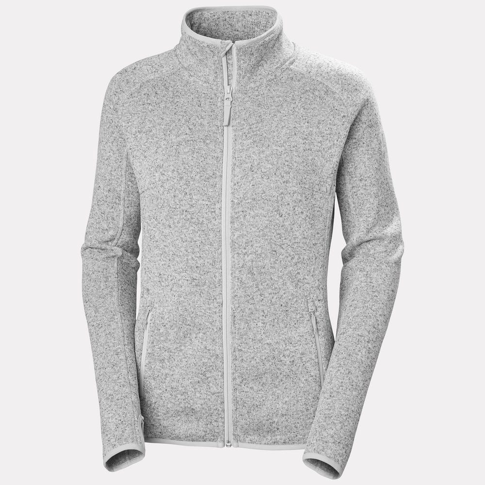 Women's Recycled Fleece Jacket - Gray