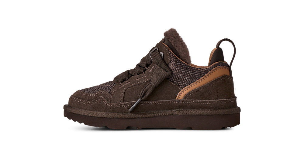 Kids' Suede Mesh Sneaker - Dusted Iris