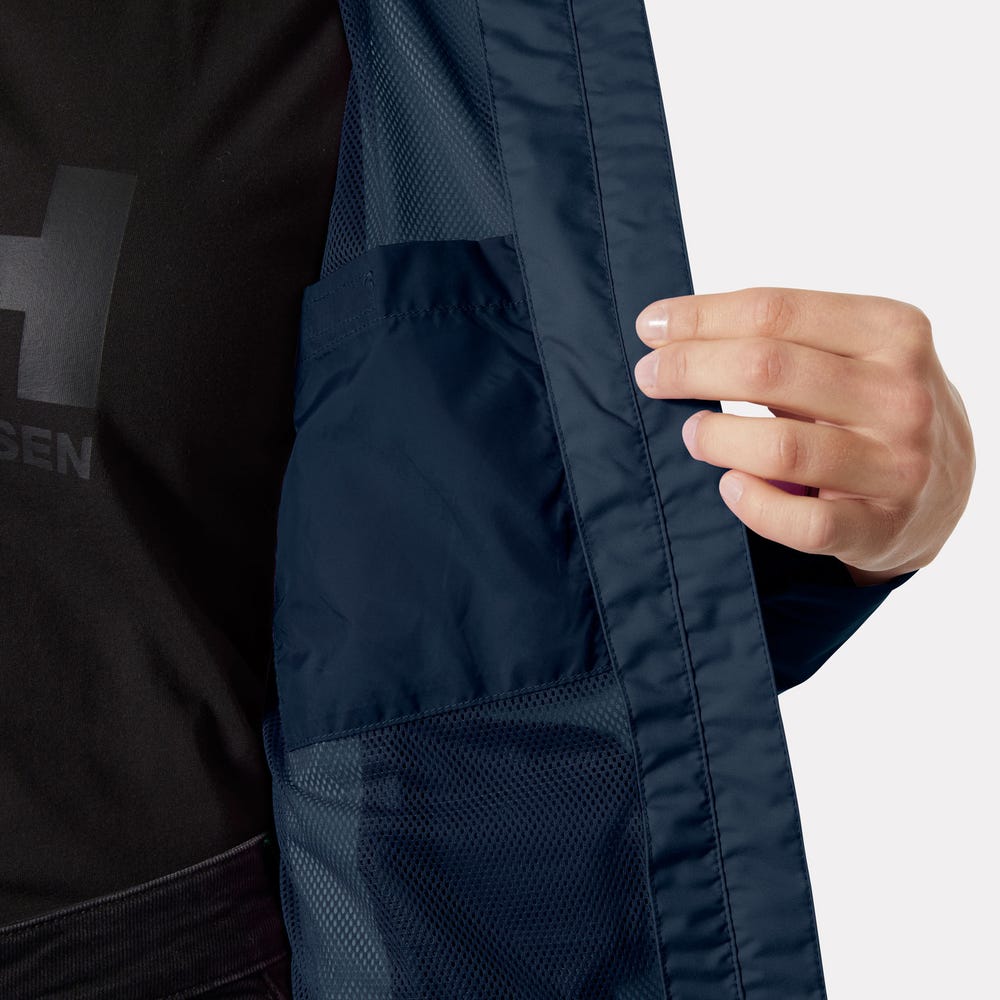 Women's Waterproof Rain Jacket - Hot Pink