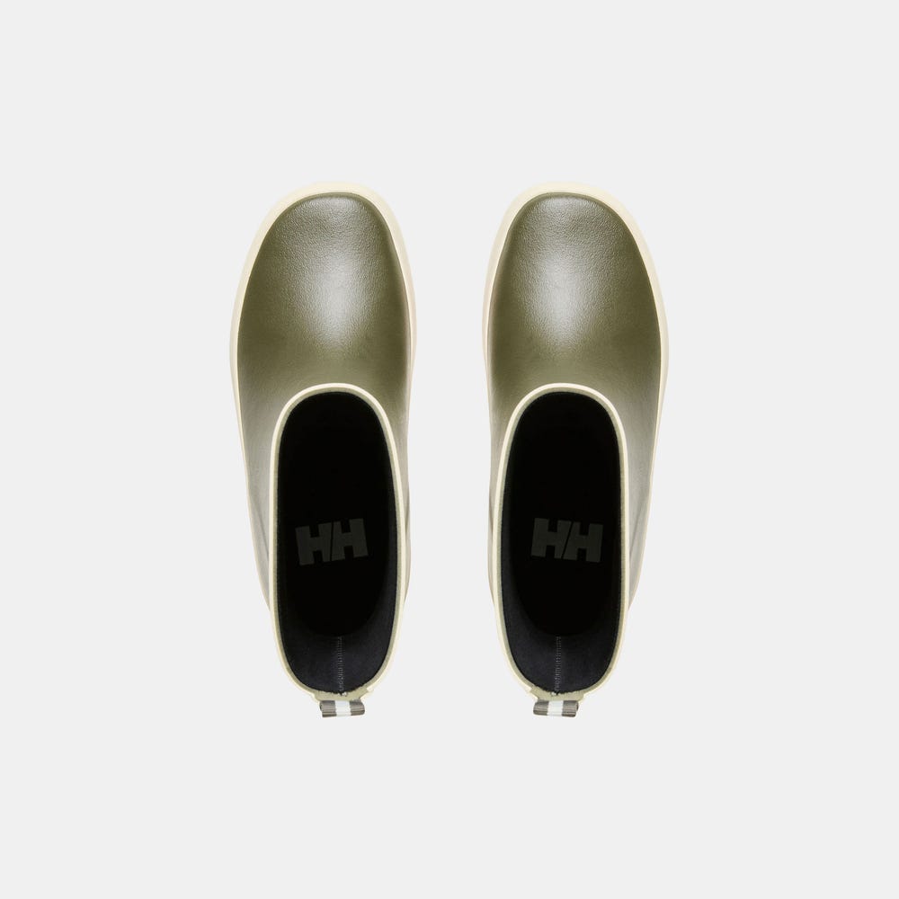 Women's Waterproof Rubber Rain Boots - Pebble