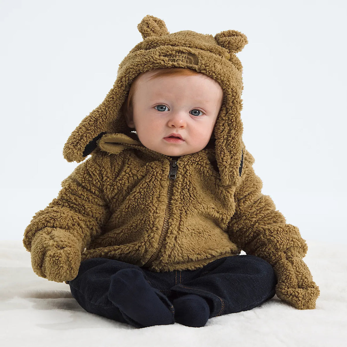Baby Fleece Outfit Set - Teddy Brown
