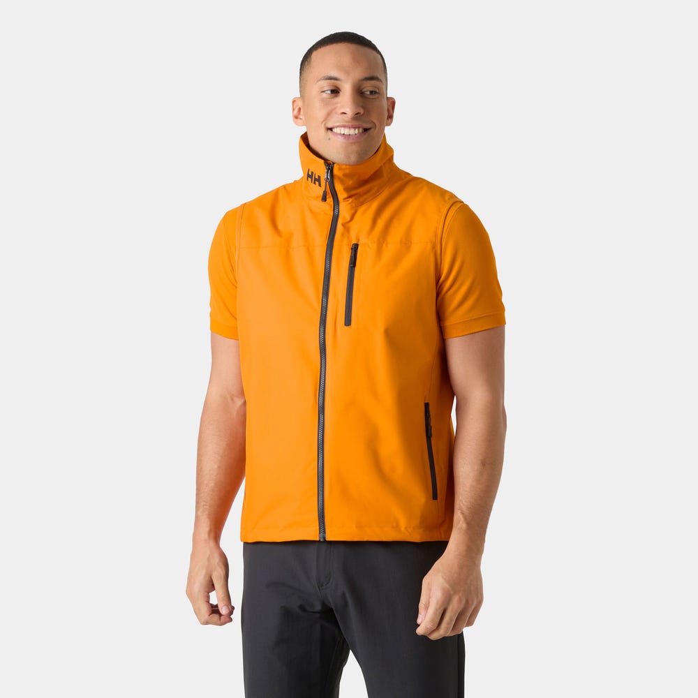 Men's Waterproof Sailing Vest - Orange