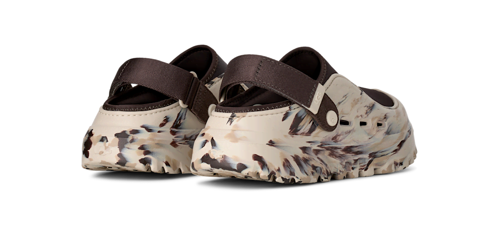 Men's Marbled Mesh Slip-On Clog