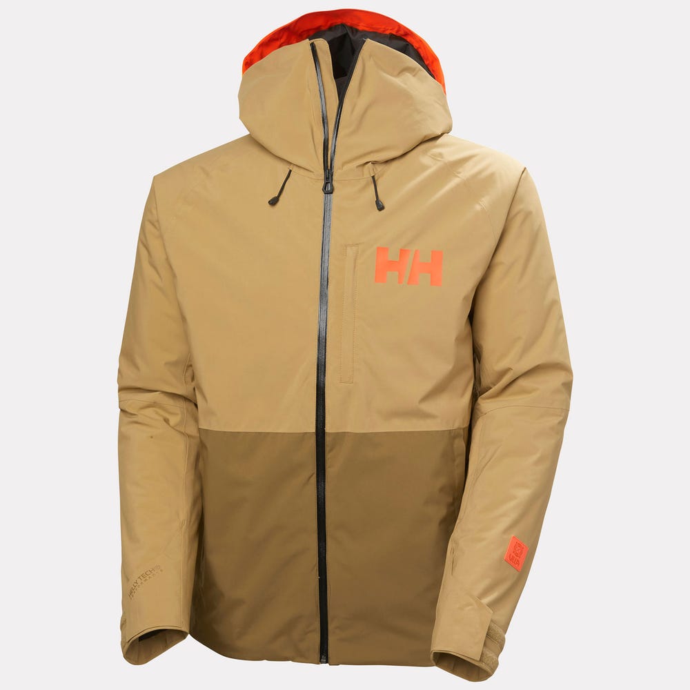 Men's Insulated Waterproof Ski Jacket - Green