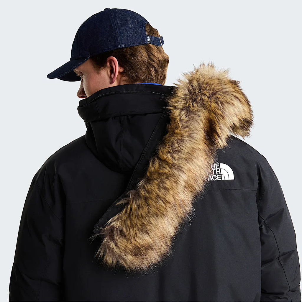 Men's Waterproof Down Parka - Black