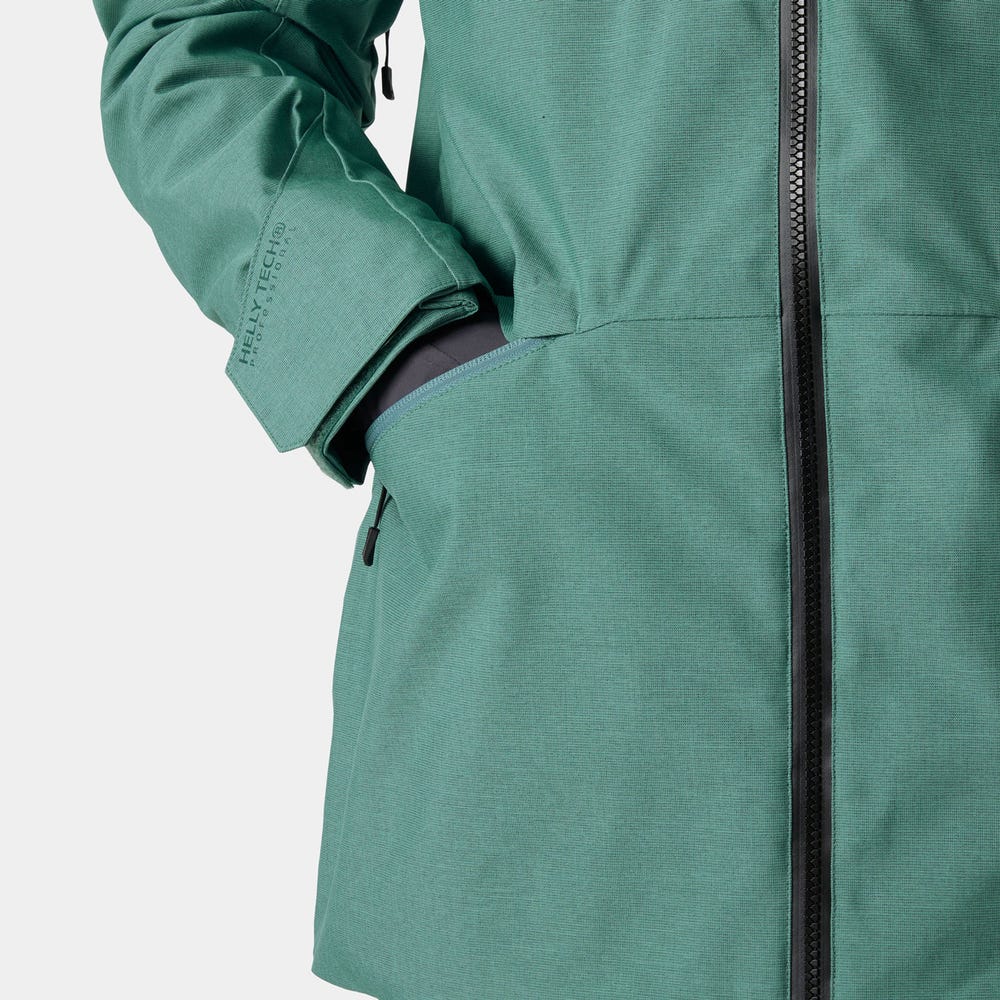 Men's Insulated Ski Jacket - Opal Green