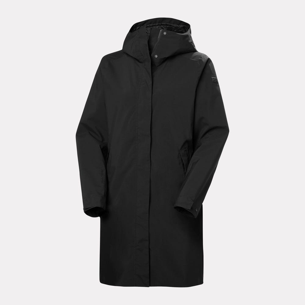 Women's Hooded Raincoat - Green
