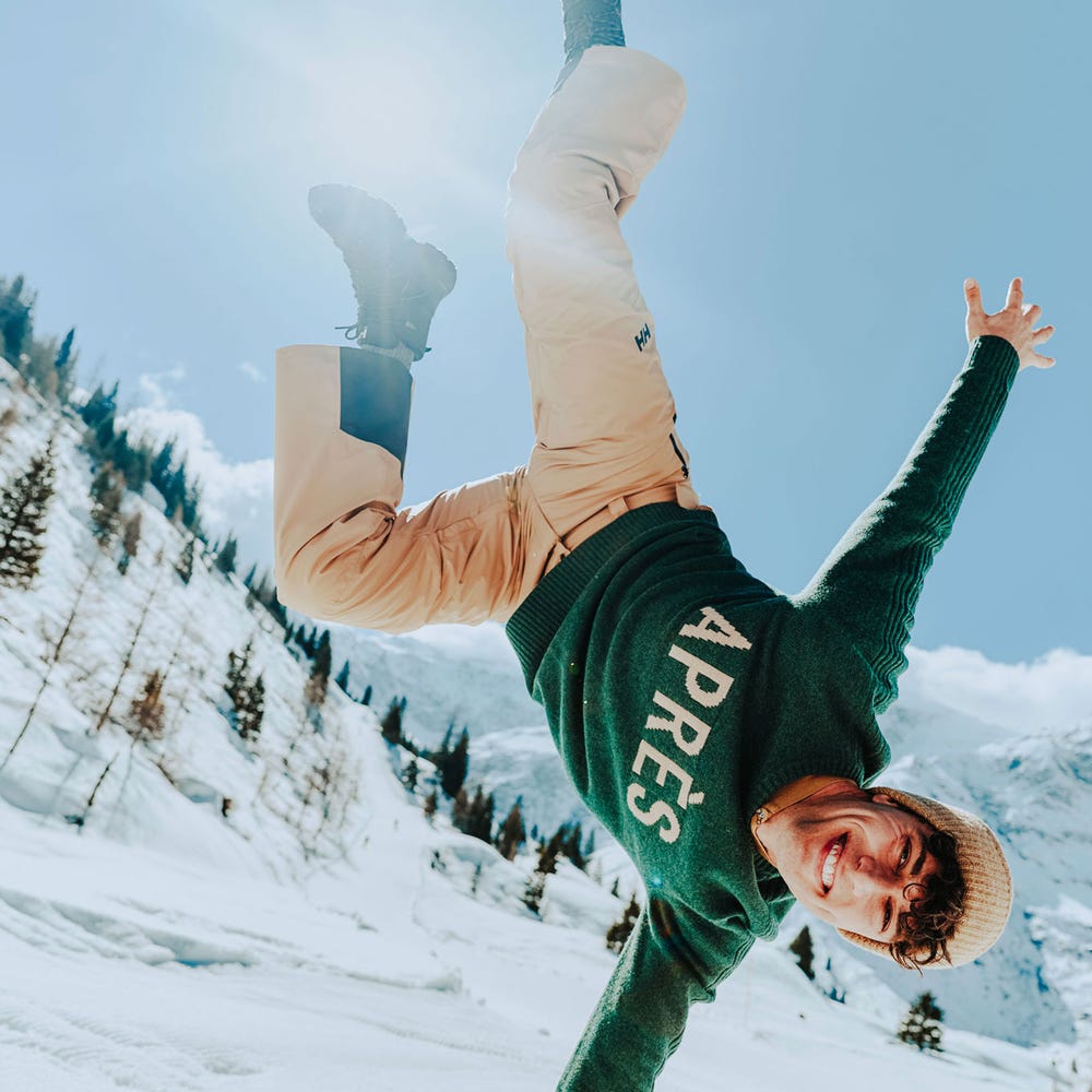 Men's Insulated Ski Pants - Gray Green
