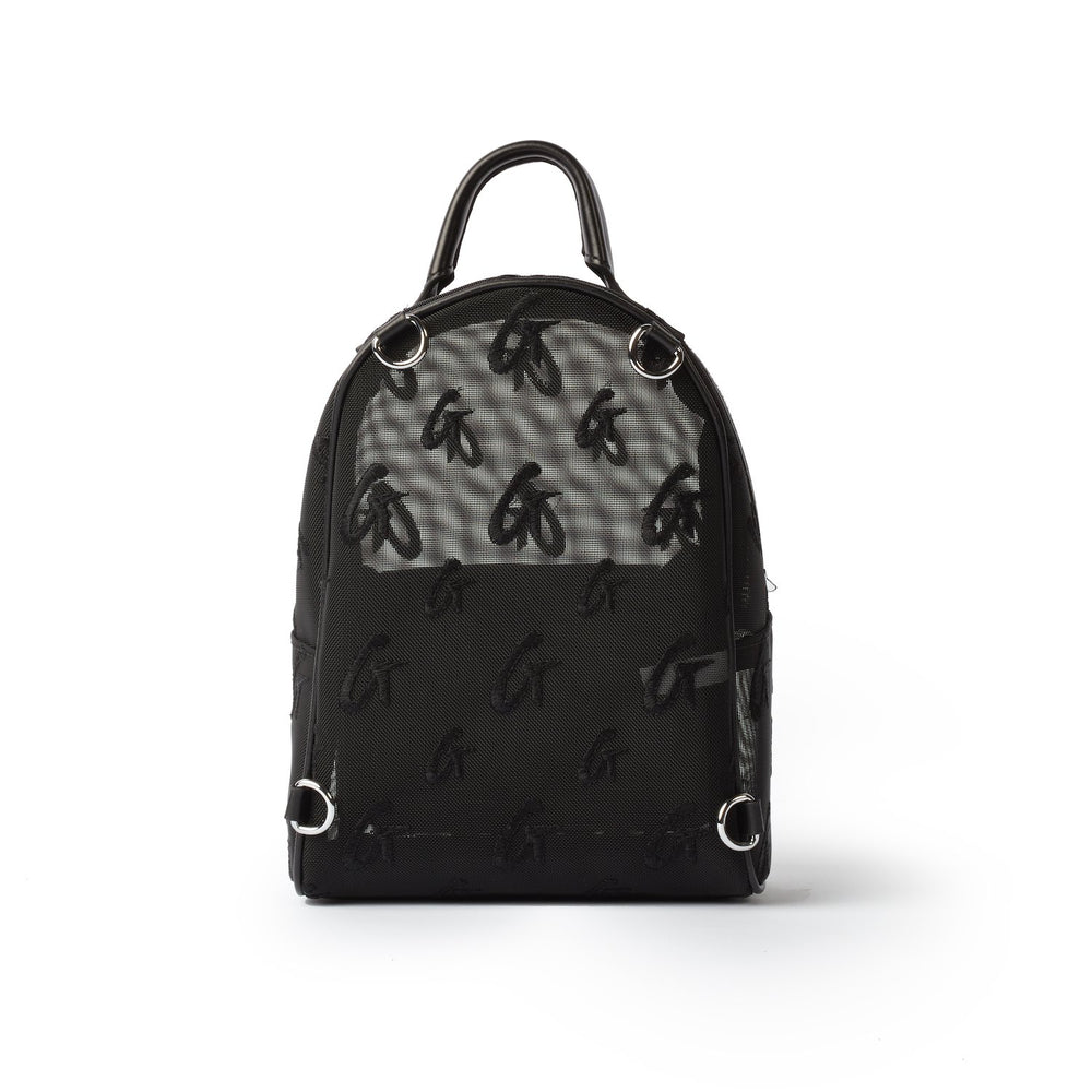 Mini Mesh Backpack - Black