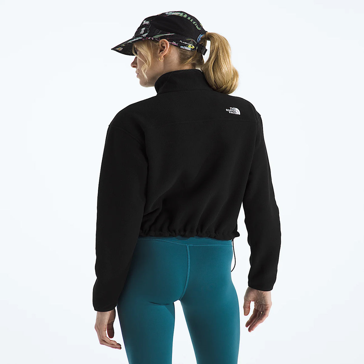 Women's Half-Zip Fleece Jacket - Gray