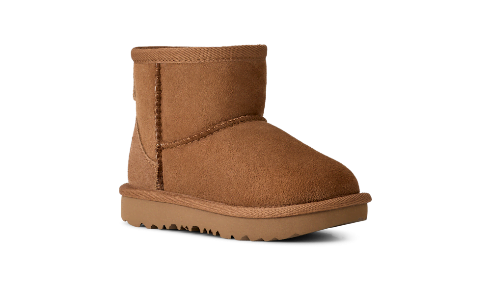 Toddler Sheepskin Ankle Boot - Chestnut