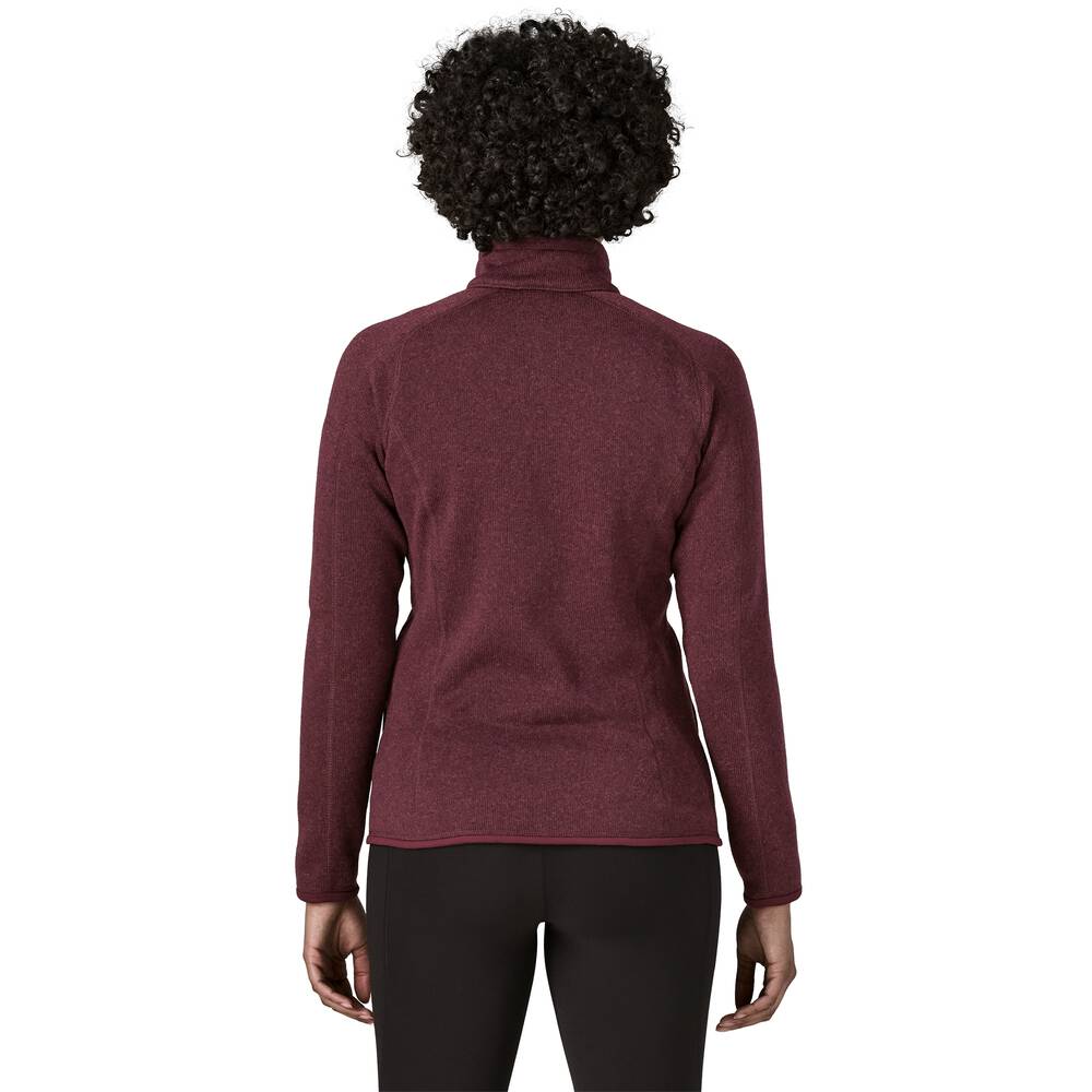 Women's Recycled Knit Fleece Jacket - Black
