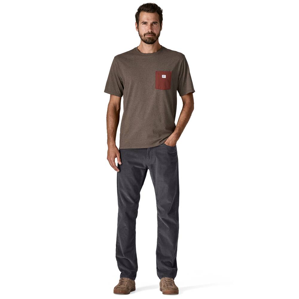 Men's Organic Cotton Corduroy Jeans - Brown