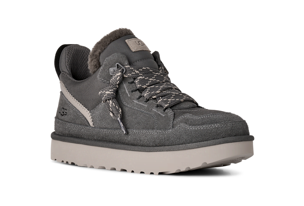 Men's Suede and Mesh Low Top Sneaker - Blue