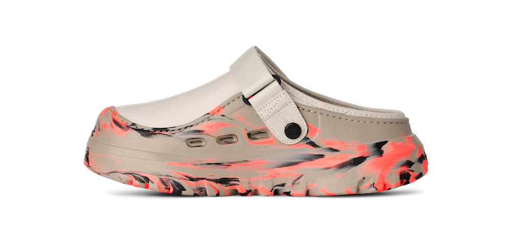 Men's Marbled Mesh Slip-On Clog