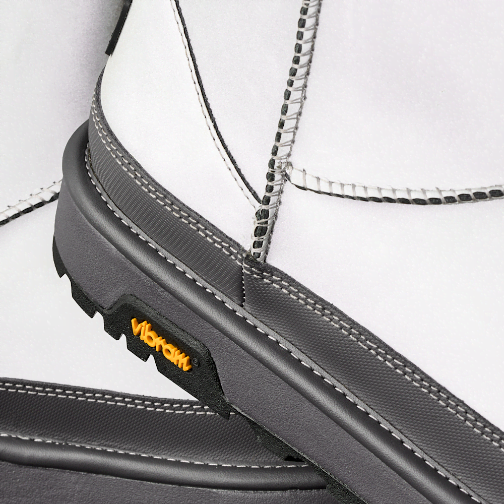 Men's Reflective Ankle Boot - Silver