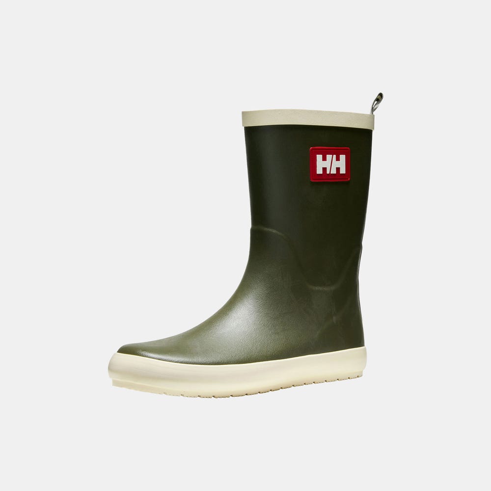 Men's Waterproof Rubber Rain Boots - Green