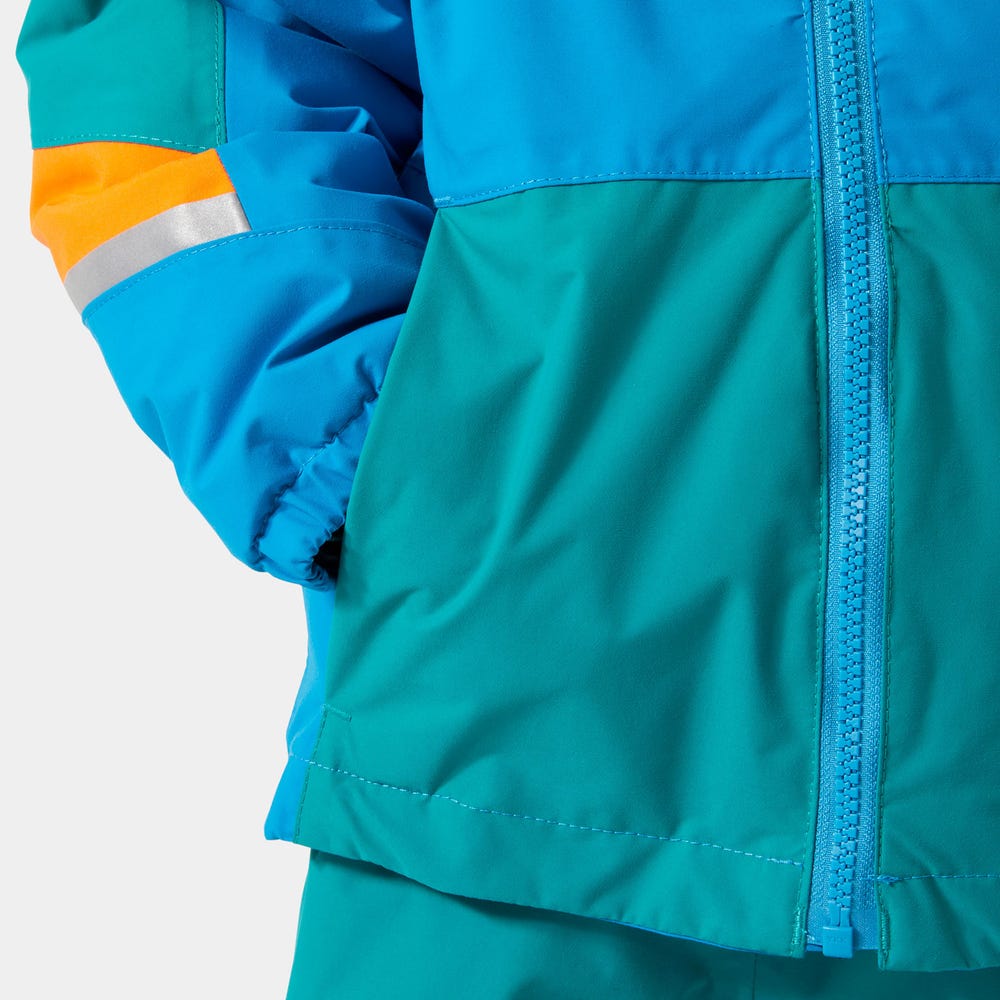 Kids' Waterproof Insulated Ski Jacket - Green